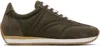 Totême Toteme Sport Suede-trim Sneaker In Green