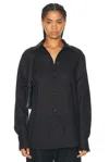 Totême Toteme Button-down Shirt In Black