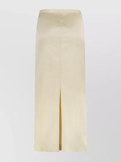 Totême Knee-length Skirt With Slit And High Waist