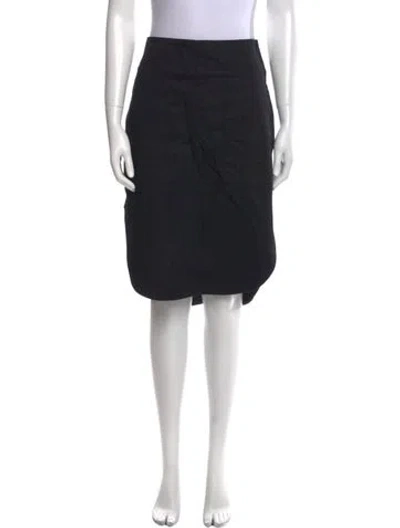 Pre-owned Totême Knee-length Skirt In Black