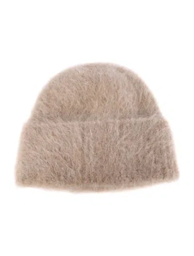 Pre-owned Totême Knit Beanie In Neutrals
