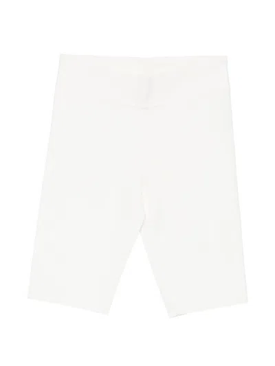 Totême Knit Capri Shorts In Red