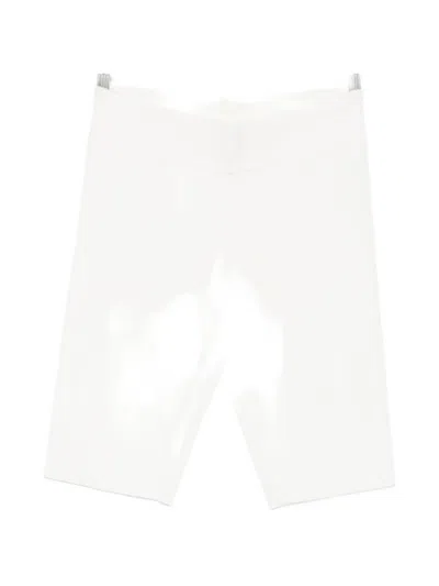 Totême Knit Capri Shorts In White
