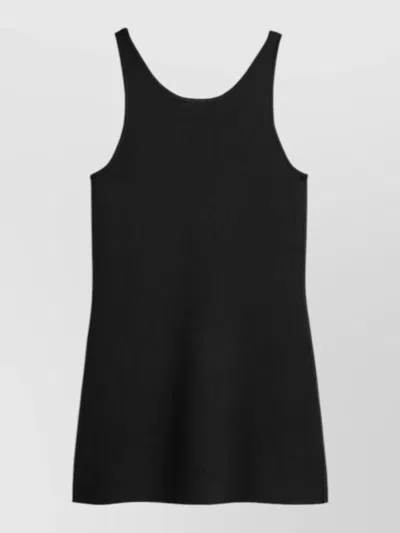 Totême Knit Dress Tank Scoop Neckline Sleeveless