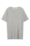 Totême Toteme Knit T-shirt In Gray