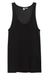 Totême Toteme Compact Knit Tank In Black
