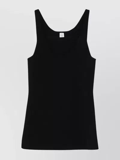 TOTÊME KNIT TANK TOP CREW NECK