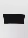 Totême Toteme Knitted Bandeau Top In Black