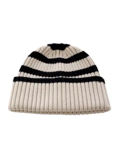 Pre-owned Totême Knitted Beanie In Black