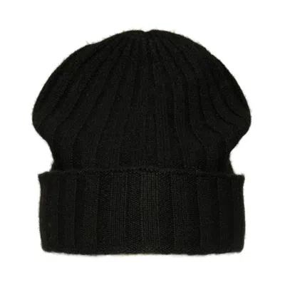 Totême Knitted Black Hat