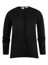 Totême Toteme Women Crewneck Cardigan In Black