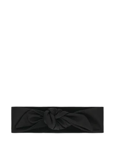 Totême Knot-detail Headband In White