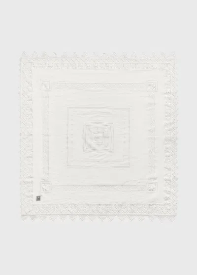 Totême Lace Scarf White