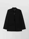 Totême Wool Single-breasted Jacket In Black