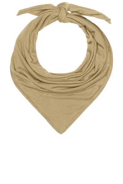 Totême Large Square Scarf In Desert