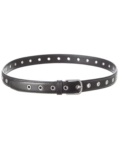 Totême Toteme Leather Belt In Black