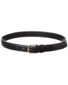 Totême Toteme Leather Belt In Black