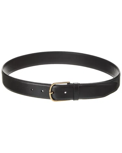 Totême Toteme Leather Belt In Black