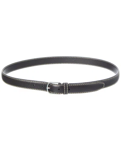 Totême Toteme Leather Belt In Black