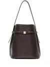 Totême Toteme Belted Leather Bucket Bag