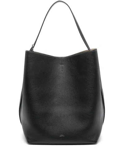 Totême Leather Beltet Tote Bag