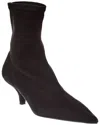 Totême Toteme Leather Boot In Black
