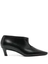 Totême Toteme Leather Boots In Black