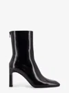 Totême 85mm Glossy-finish Leather Boots In Black