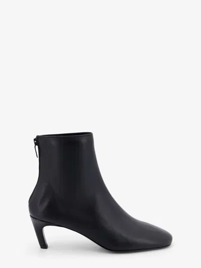 Totême Leather Boots In Black