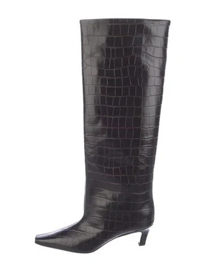 Pre-owned Totême Leather Boots In Multi