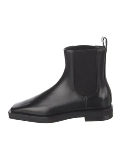Pre-owned Totême Leather Chelsea Boots W/ Tags In Black