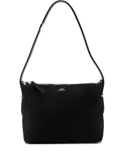 Totême Toteme Leather Clutch In Black