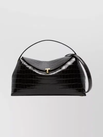 TOTÊME LEATHER HANDBAG FEATURING ADJUSTABLE STRAP