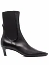 Totême Toteme Leather Heel Boots