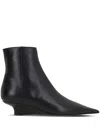 Totême Toteme Sharp 50 Leather Ankle Boots