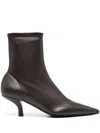 Totême Leather Heel Boots