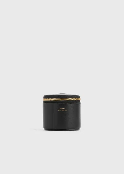 Totême Leather Jewelry Box Black