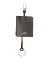 Totême Leather Keyring In Brown
