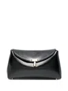 Totême Mini Clutch Bag Gold-tone Hardware In Black