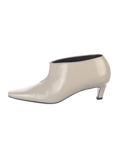 Pre-owned Totême Leather In Neutral