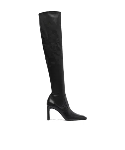 Totême Leather Over-the-knee Boots In Multi