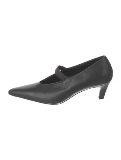 Pre-owned Totême Leather Pumps In Black