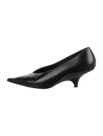 Pre-owned Totême Leather Pumps In Black