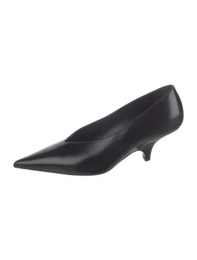 Pre-owned Totême Leather Pumps In Black