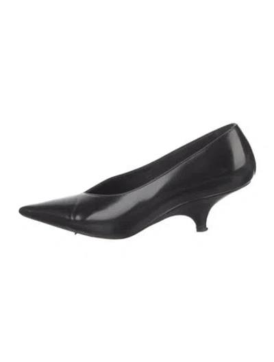 Pre-owned Totême Leather Pumps In Black
