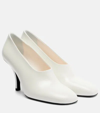 Totême Leather Pumps In White