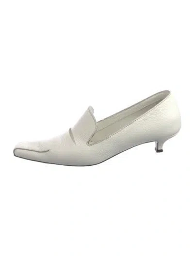 Pre-owned Totême Leather Pumps In White