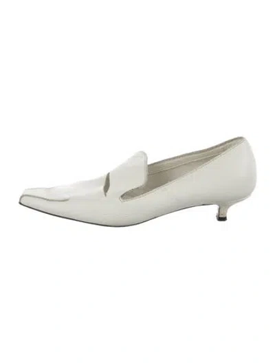 Pre-owned Totême Leather Pumps In White