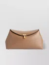 Totême Leather Shoulder Bag T-lock Detail