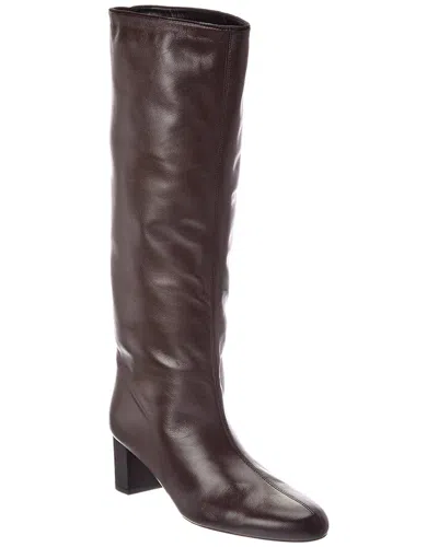 Totême Toteme Leather Tall Boot In Multi